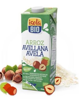 Bebida de arroz y avellana Isola Bio 1 L
