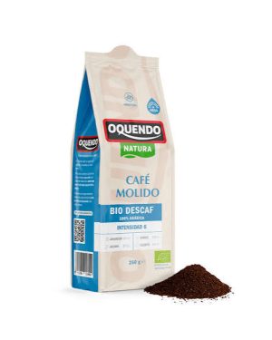 Café molido descafeinado Oquendo 250 g