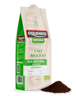 Café molido 100% arábica bio Oquendo 250 g