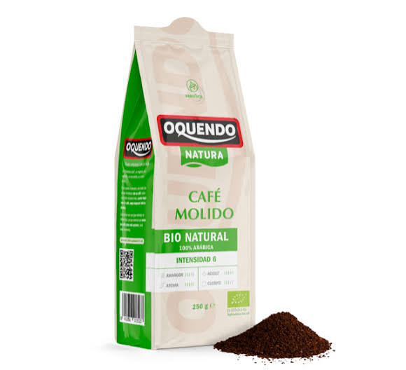 Café molido 100% arábica bio Oquendo 250 g