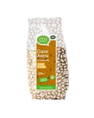 Copos gruesos de avena sin gluten Eco Basics 500 g