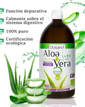 Jugo de aloe vera bio Drasanvi 1 L