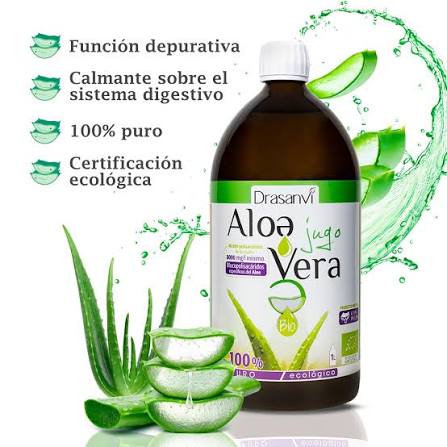 Jugo de aloe vera bio Drasanvi 1 L
