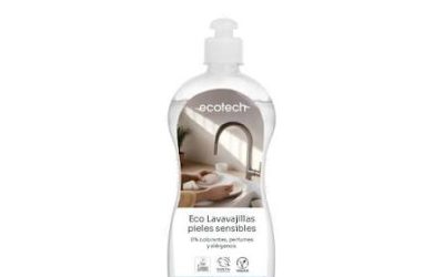 Lavavajillas a mano pieles sensibles Ecotech 750 ml