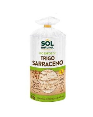 Tortitas de trigo sarraceno sin gluten bio Sol Natural 100 g